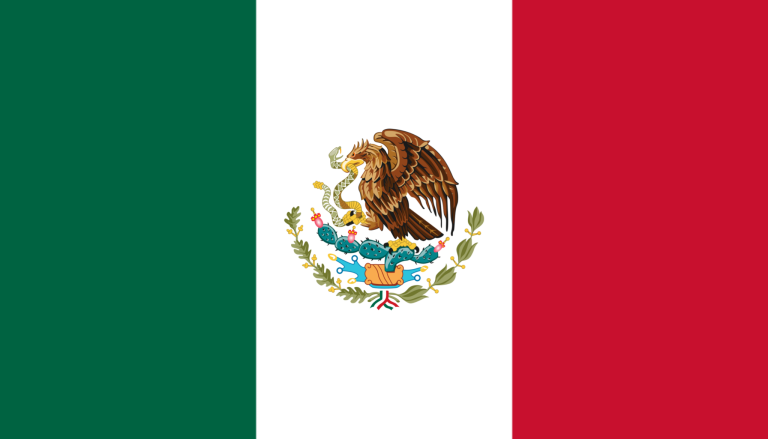2048px Flag of Mexico Pantone 768x439